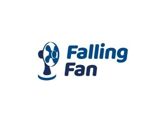 Falling Fan logo design by sakarep