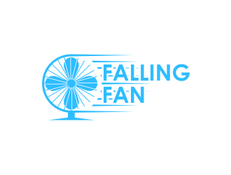 Falling Fan logo design by blessings