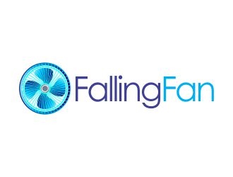 Falling Fan logo design by AisRafa