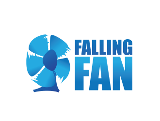 Falling Fan logo design by AdenDesign