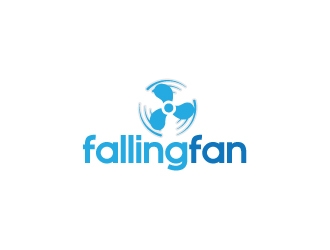 Falling Fan logo design by emberdezign