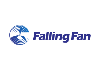 Falling Fan logo design by YONK