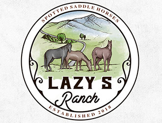 Lazy S Ranch logo design by Optimus