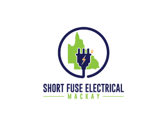 Short Fuse Electrical Mackay logo design by nona