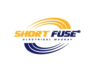 Short Fuse Electrical Mackay logo design by zakdesign700