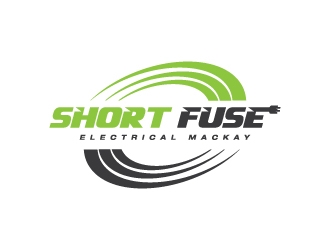 Short Fuse Electrical Mackay logo design by zakdesign700