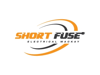 Short Fuse Electrical Mackay logo design by zakdesign700