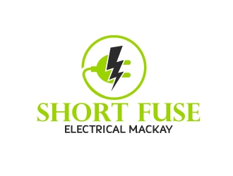 Short Fuse Electrical Mackay logo design by Webphixo