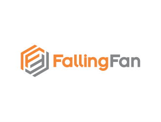 Falling Fan logo design by tsumech