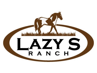 Lazy S Ranch logo design by daywalker