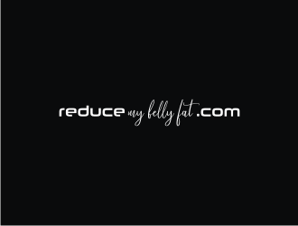 reduce my belly fat.com logo design by ohtani15