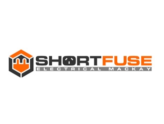 Short Fuse Electrical Mackay logo design by DreamLogoDesign