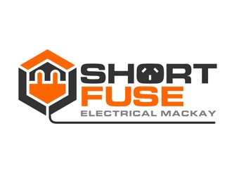 Short Fuse Electrical Mackay logo design by DreamLogoDesign