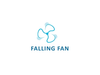 Falling Fan logo design by logogeek