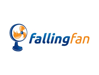 Falling Fan logo design by Alex7390