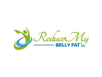 reduce my belly fat.com logo design by shadowfax