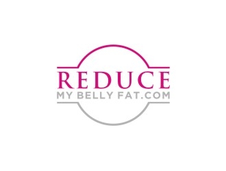 reduce my belly fat.com logo design by bricton