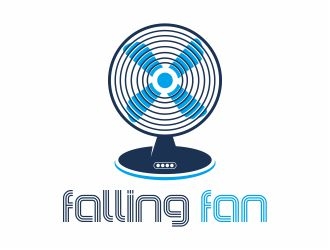 Falling Fan logo design by 48art