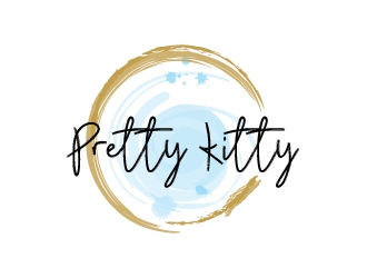 Pretty Kitty logo design by Boomstudioz