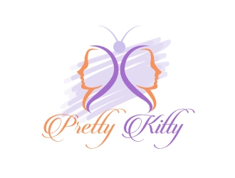 Pretty Kitty logo design by Suvendu