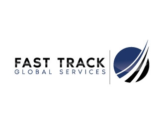 fast track global services logo design by Erasedink