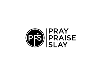 Pray Praise Slay logo design by dewipadi