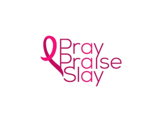 Pray Praise Slay logo design by Mad_designs