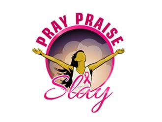 Pray Praise Slay logo design by LogoInvent