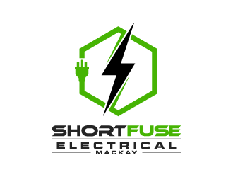 Short Fuse Electrical Mackay logo design by torresace