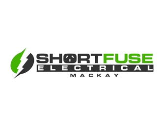 Short Fuse Electrical Mackay logo design by DreamLogoDesign