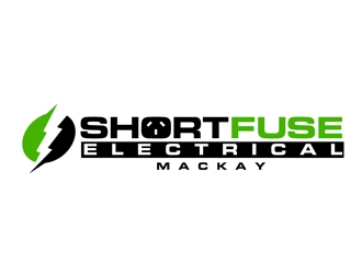 Short Fuse Electrical Mackay logo design by DreamLogoDesign