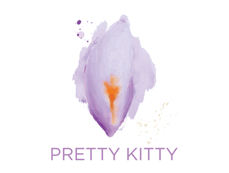 Pretty Kitty logo design by logolady