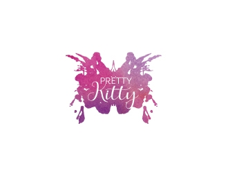 Pretty Kitty logo design by moomoo