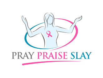 Pray Praise Slay logo design by haze