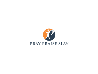 Pray Praise Slay logo design by Barkah