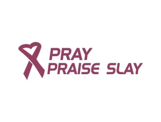 Pray Praise Slay logo design by mckris