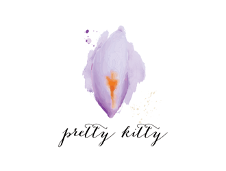 Pretty Kitty logo design by logolady