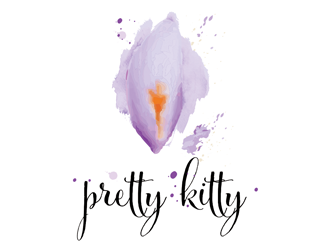 Pretty Kitty logo design by logolady