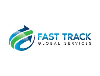 fast track global services logo design by Erasedink