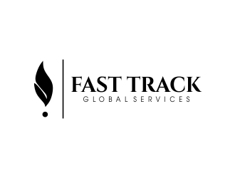 fast track global services logo design by JessicaLopes