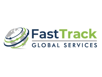 fast track global services logo design by akilis13