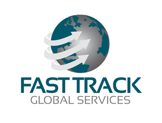 fast track global services logo design by kunejo