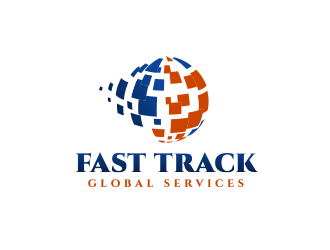 fast track global services logo design by schiena