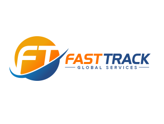 fast track global services logo design by BeDesign