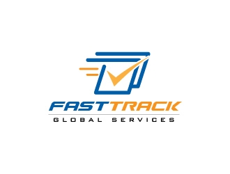 fast track global services logo design by usef44