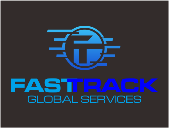 fast track global services logo design by stark