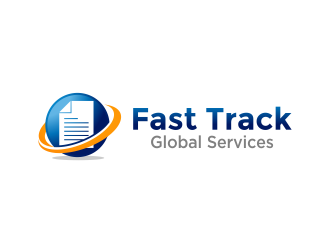 fast track global services logo design by mikael