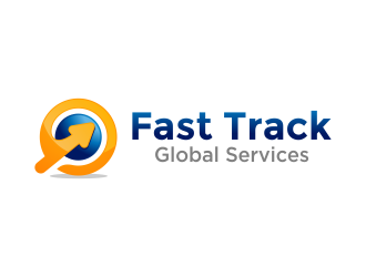 fast track global services logo design by mikael