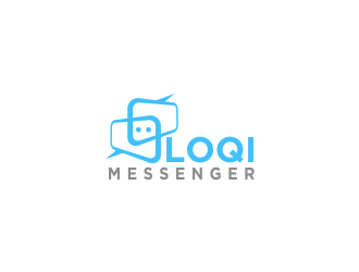 Loqi Messenger logo design by Greenlight