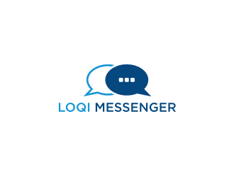 Loqi Messenger logo design by dewipadi